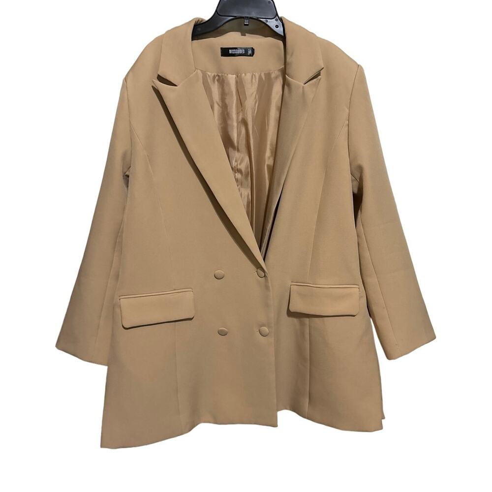 Missguided Double Breasted Blazer